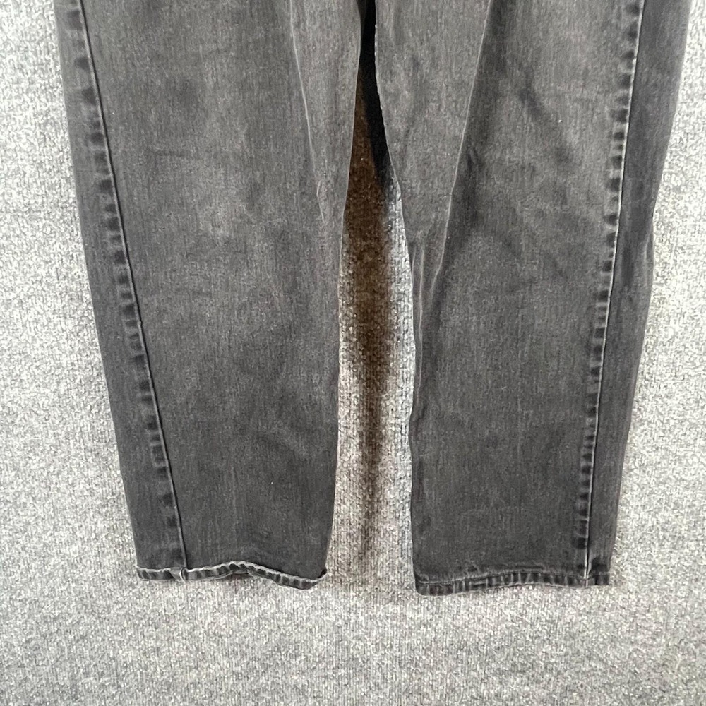 VTG Levis Jeans Mens 40x30 Actual 38x30 Black Regular Fit Red Tab Straight Leg - Picture 5 of 16